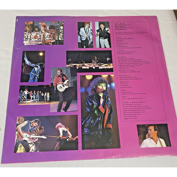 Pat Benatar Vtg Vinyl Album LPs x2: Crimes of Passion, Live from Earth Chrysalis - Picture 14 of 16